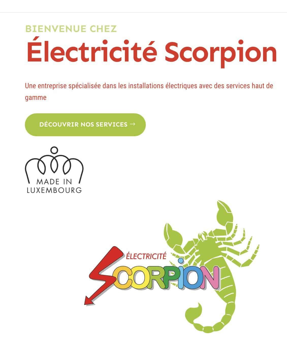 Electricite company -Scorpion